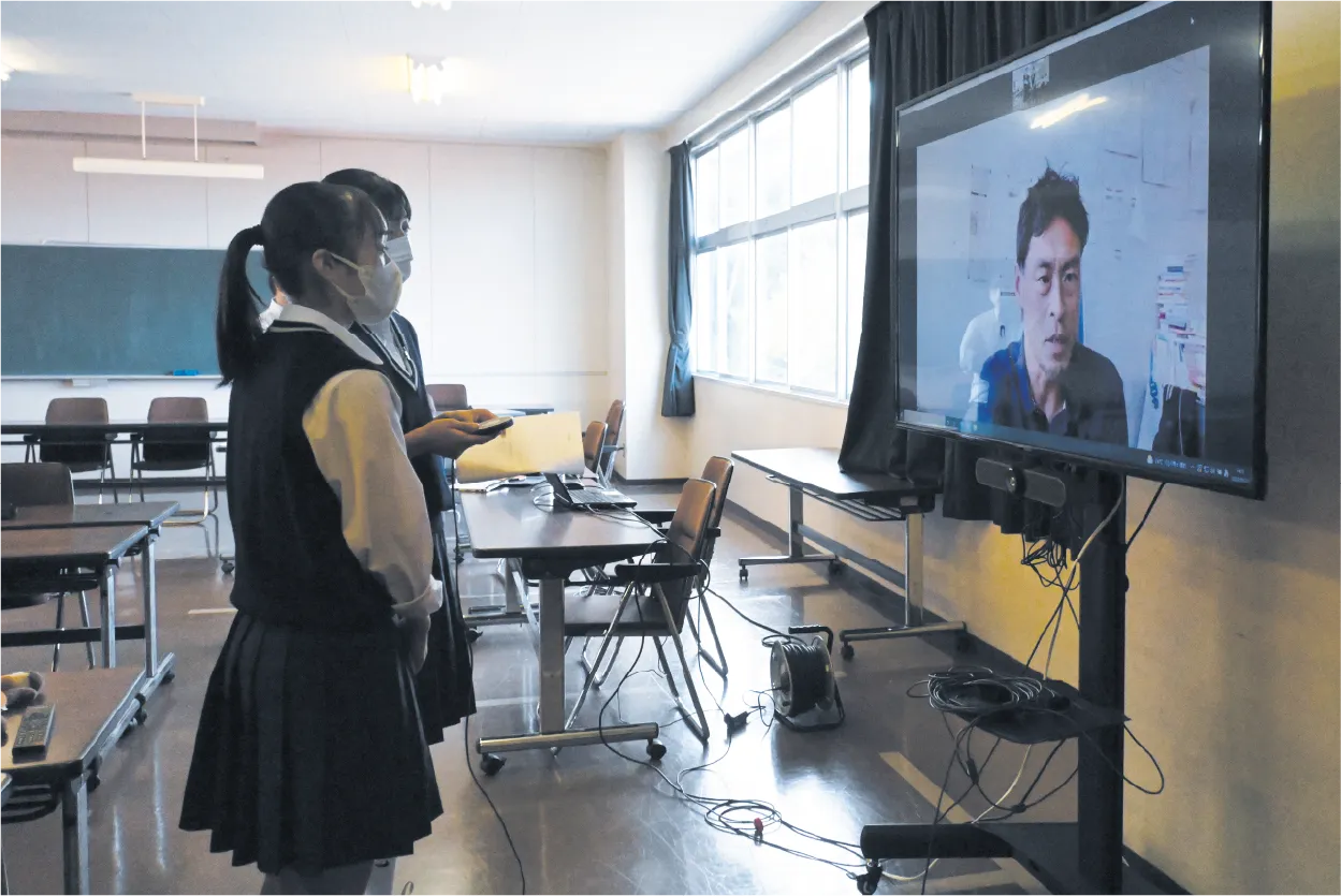 開星中学校高等学校 授業の様子