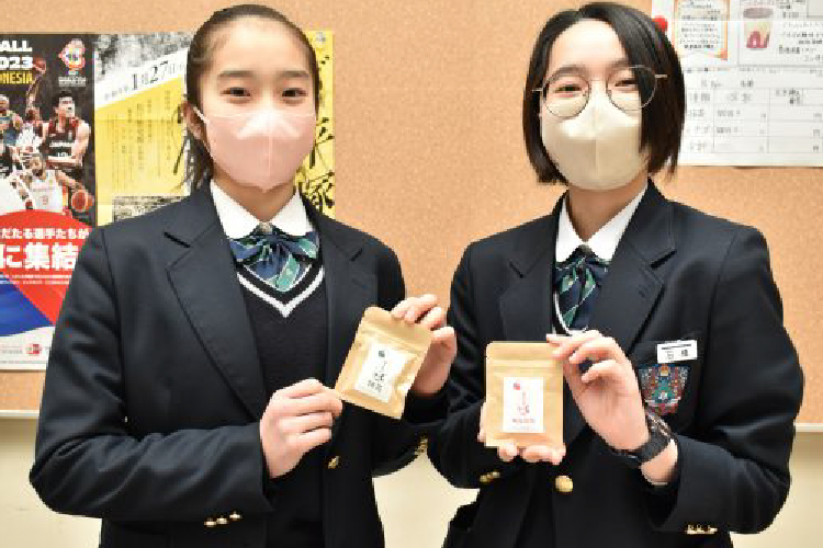 中学2年生の探究学習の様子