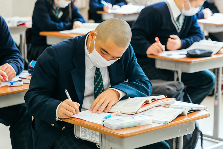 開星中学校高等学校 授業の様子