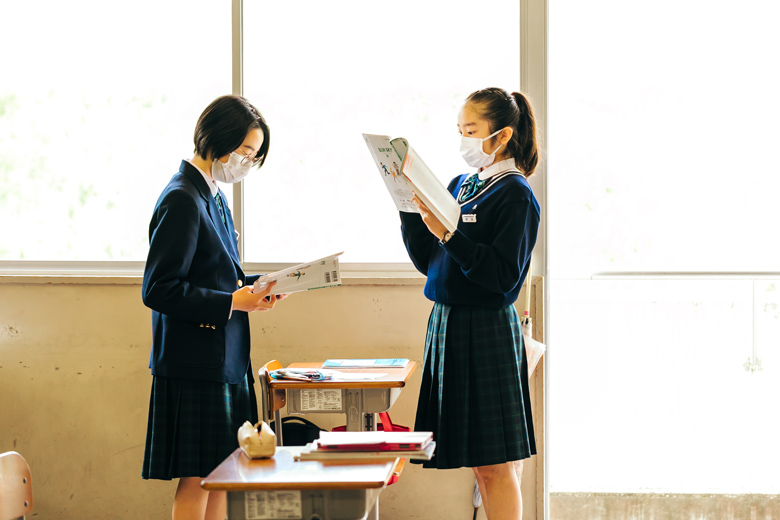 開星中学校高等学校 授業の様子